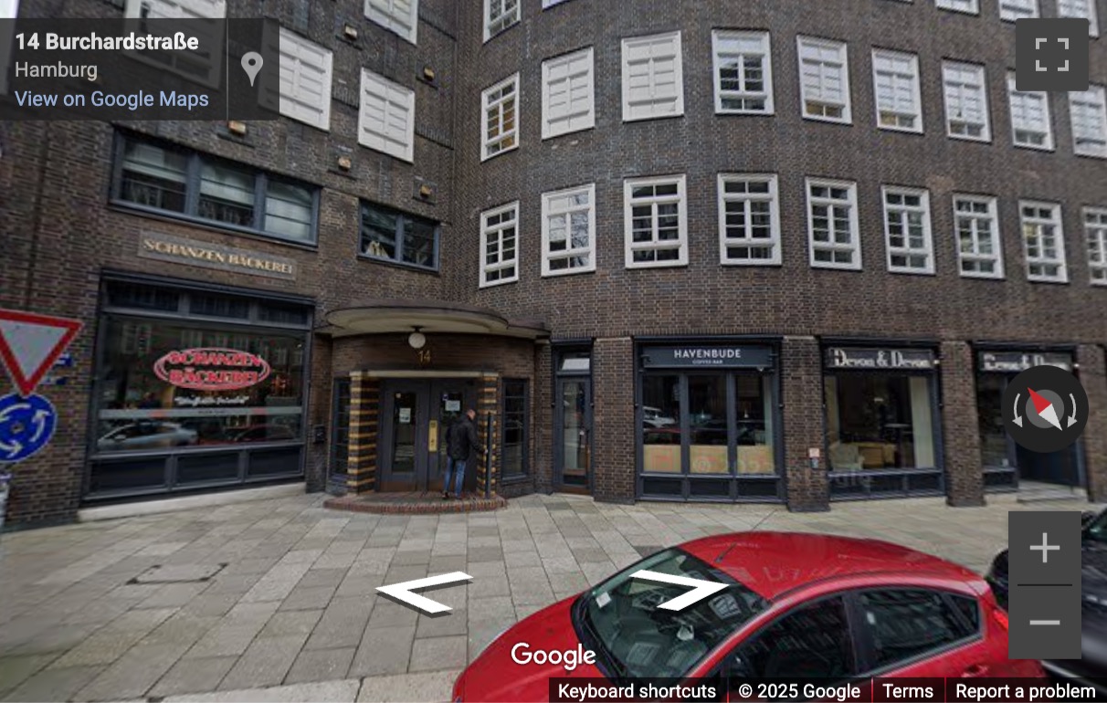 Street View image of Burchardstrasse 14, Sprinkenhof, Altstadt, Hamburg, Schleswig Holstein