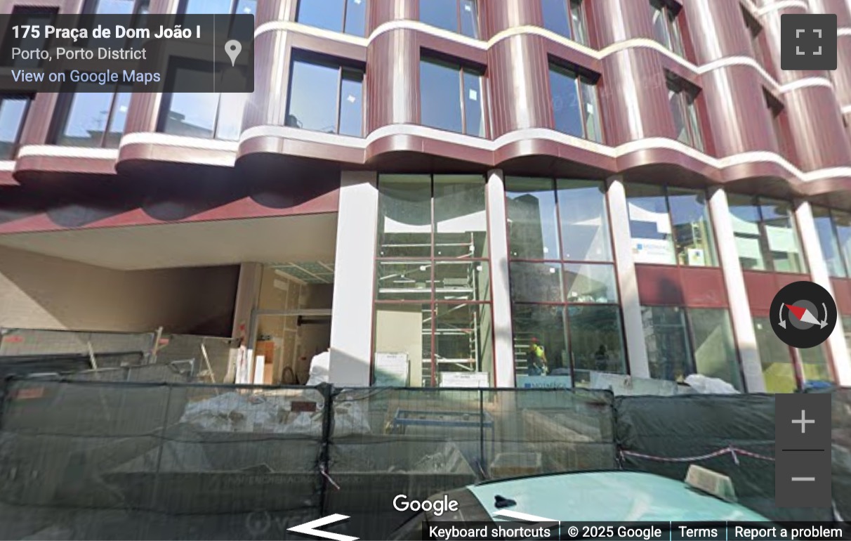 Street View image of Praça de Dom João I 80, Porto