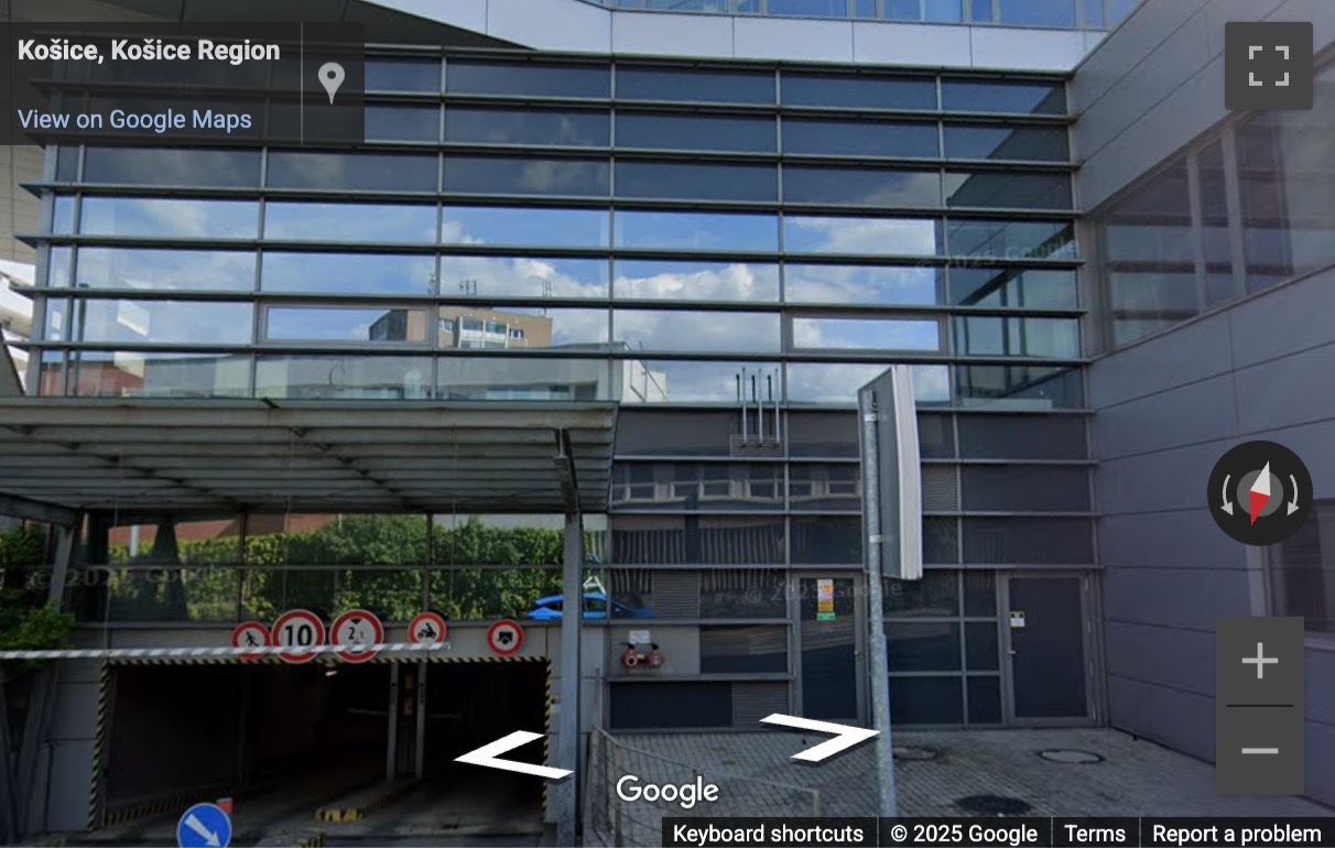 Street View image of Zriedlova 13, 4th floor, Kosice