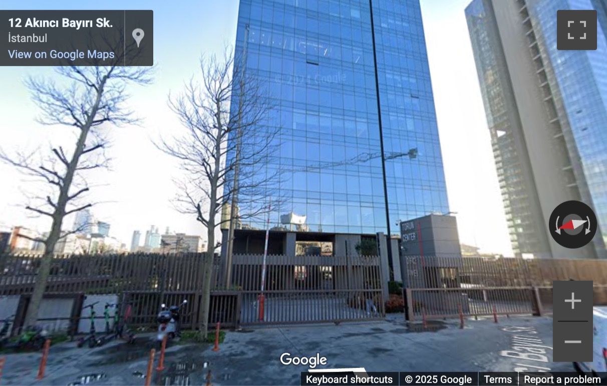 Street View image of Fulya Mahallesi, Büyükdere Caddesi, Torun Center, D Blok, No: 74, Kat: 10, Istanbul