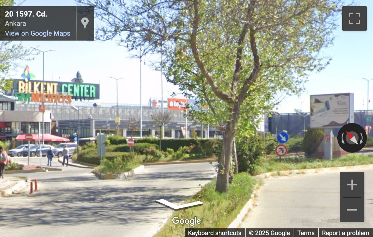 Street View image of Universiteler mah. No: 3, 1597. Caddesi, Zemin Kat, Ankara
