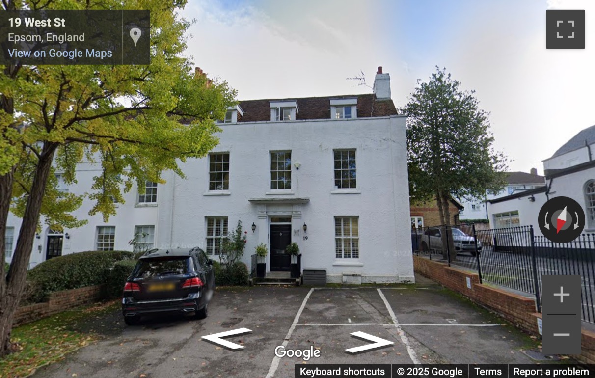 Street View image of Carlton House, 19 West Street, Epsom, Surrey