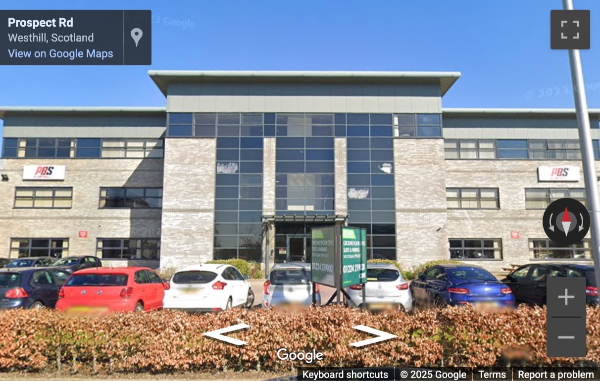 Street View image of 19, Abercrombie Court, Westhill, Aberdeenshire