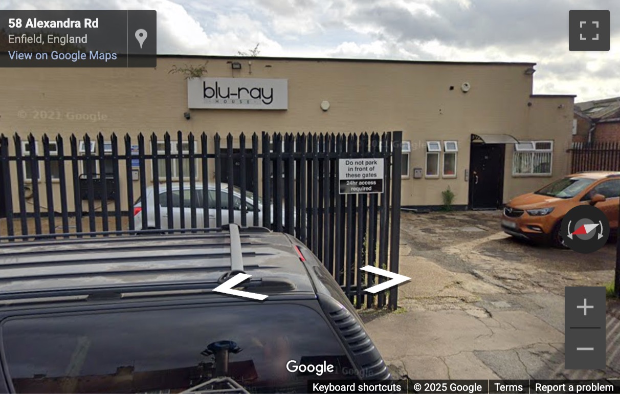 Street View image of 58-60, Alexandra Road, Enfield