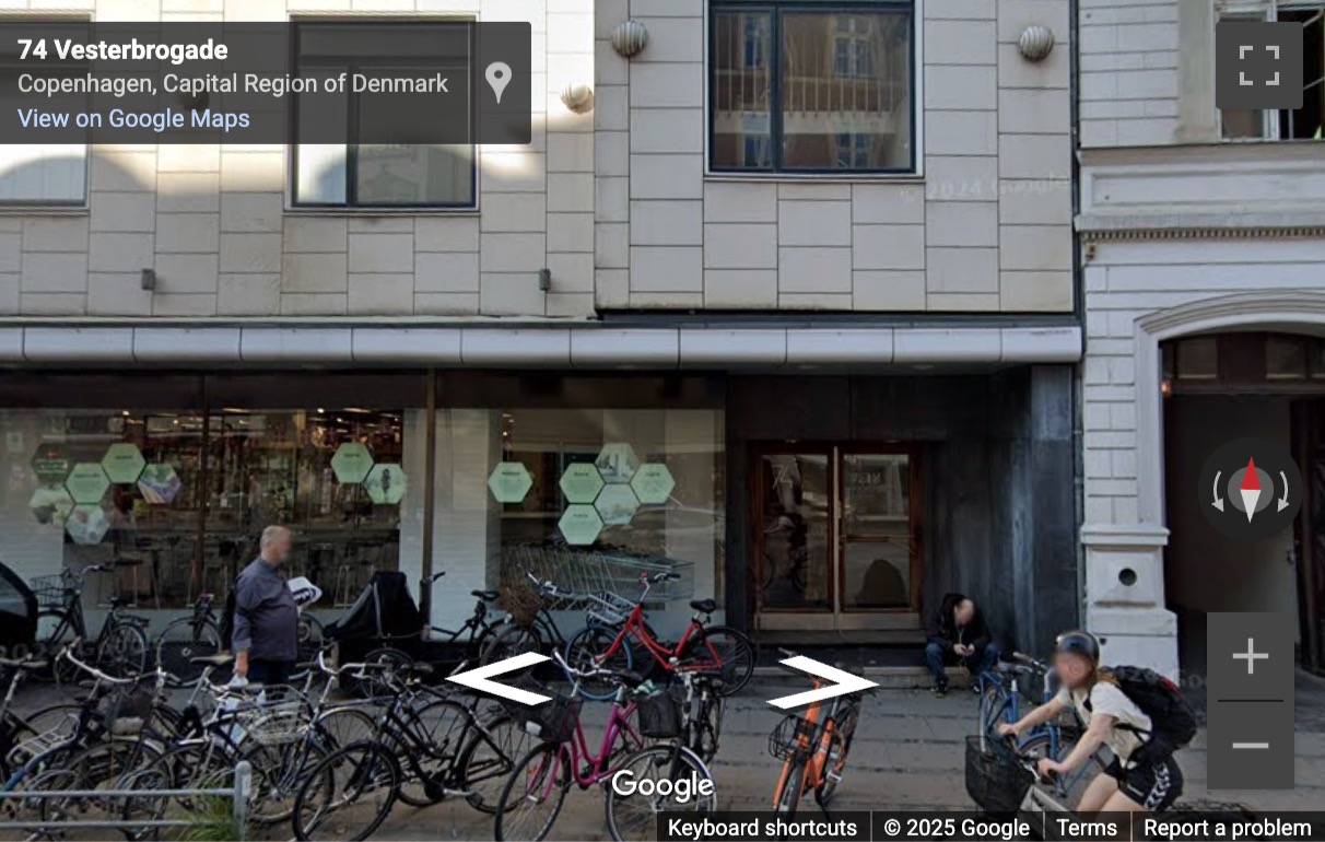 Street View image of Vesterbrogade 74, Copenhagen