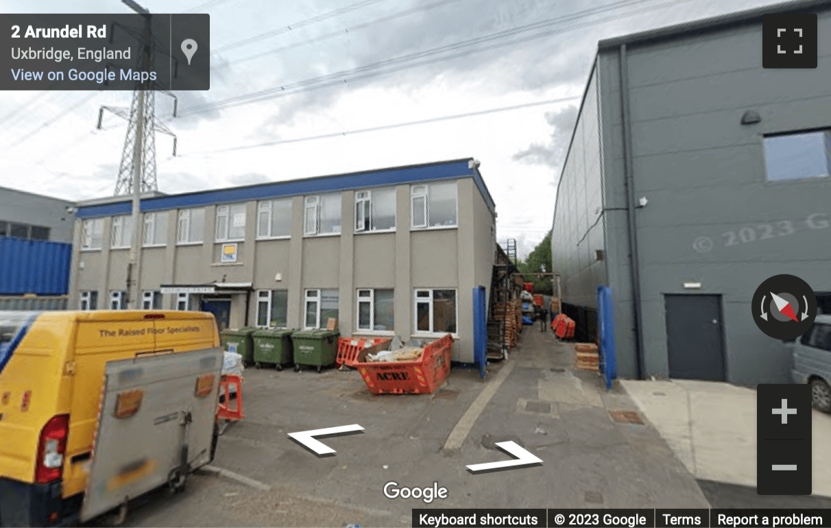 Street View image of Arundel Road (unit 6-8), Uxbridge, Middlesex