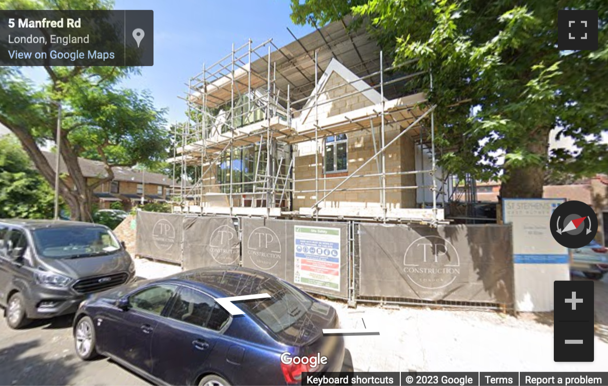Street View image of Hyde Park House, 5 Manfred Road, London, SW15, UK