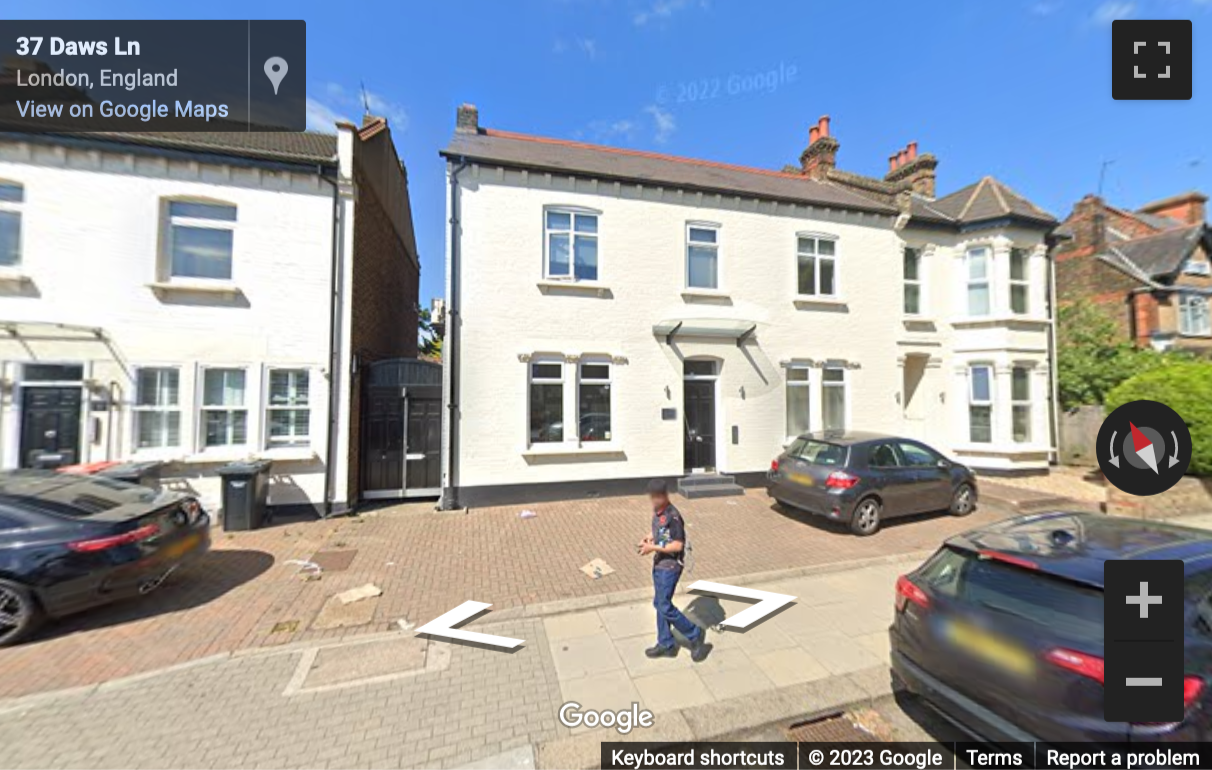 Street View image of Daws House, 33-35 Daws Lane, North West London, NW7