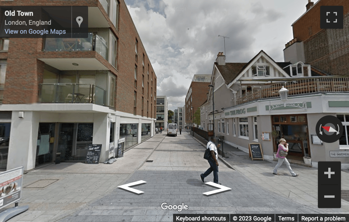 Street View image of 67 Wingate Square, Clapham, South West London, SW4, UK