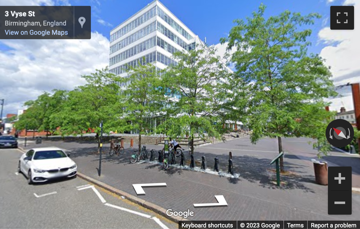 Street View image of 120 Vyse Street, Birmingham, West Midlands