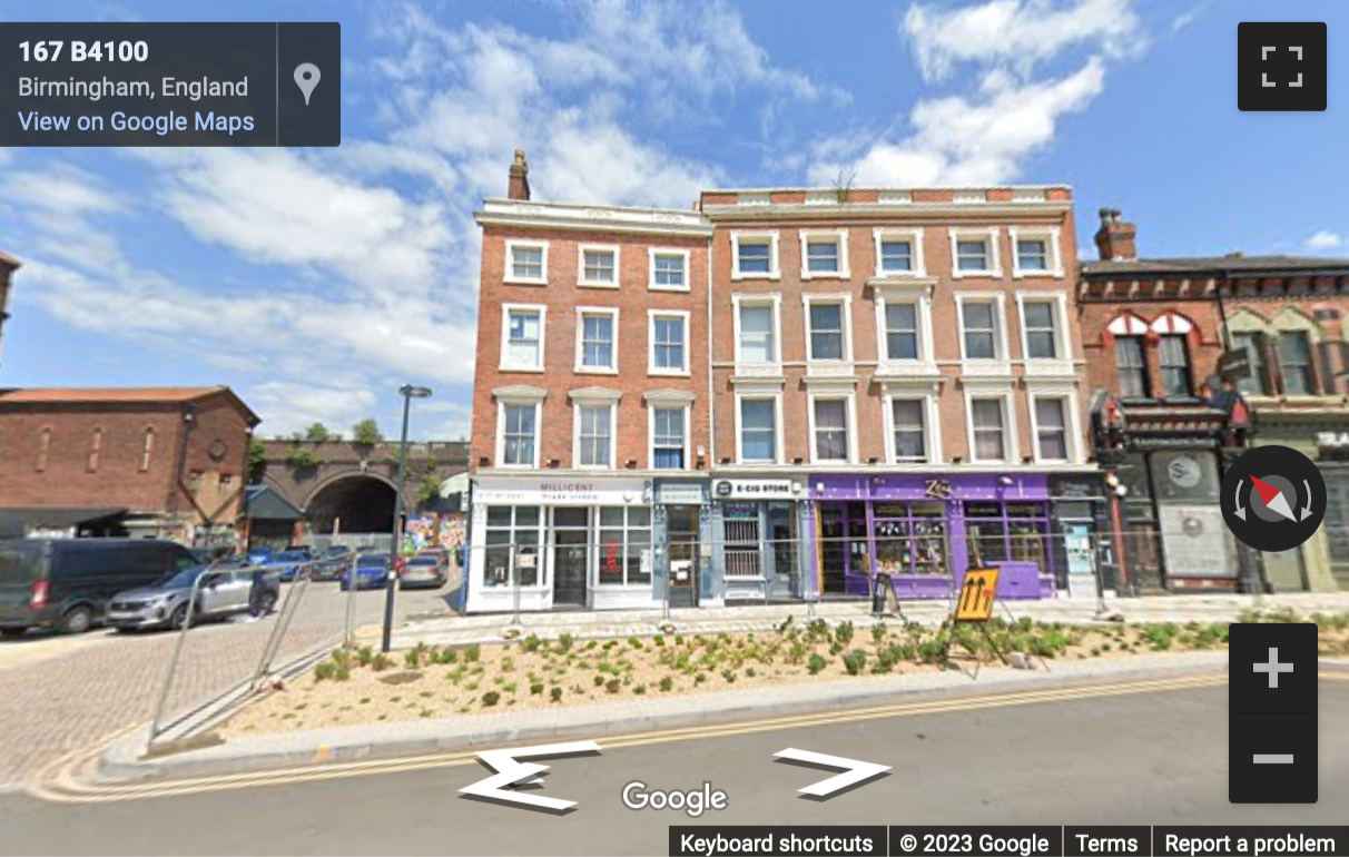 Street View image of Digbeth Court, 162-164 High Street Deritend, Birmingham