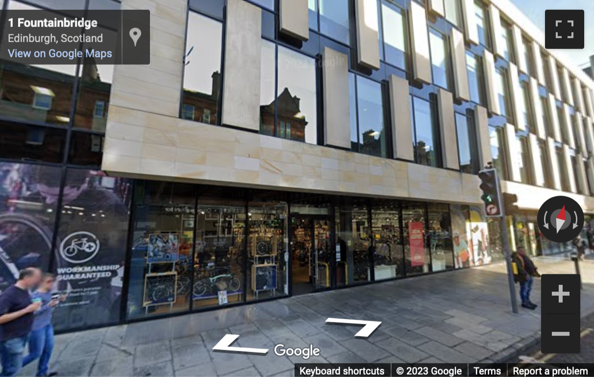 Street View image of 2 Exchange Place, Semple Street, Edinburgh, Scotland