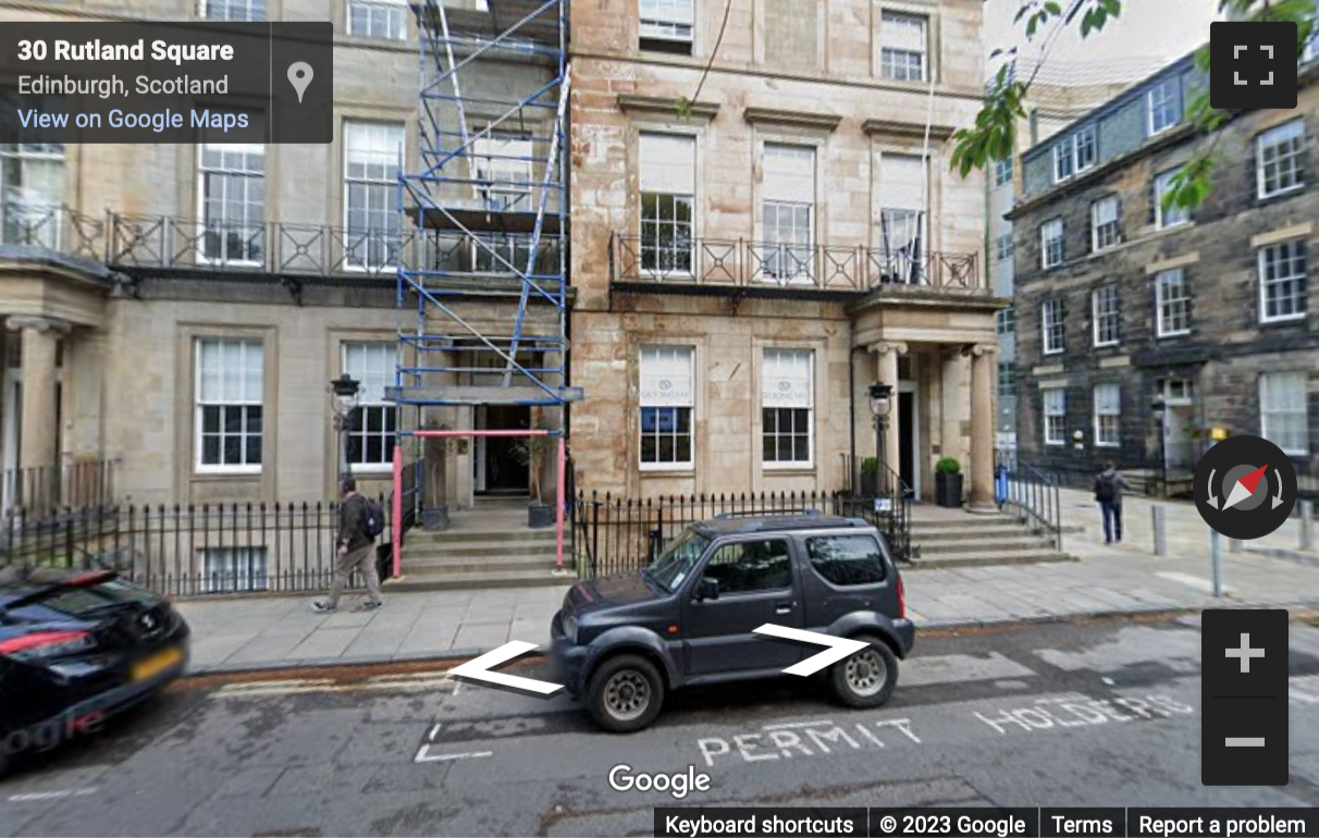 Street View image of Forth House, 28 Rutland Square, Edinburgh, Scotland