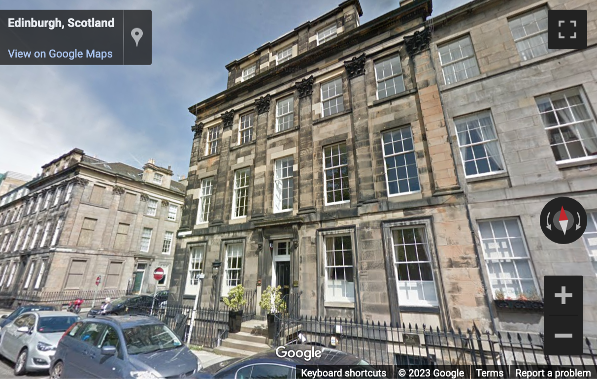 Street View image of 1 Rutland Square, Edinburgh, Scotland