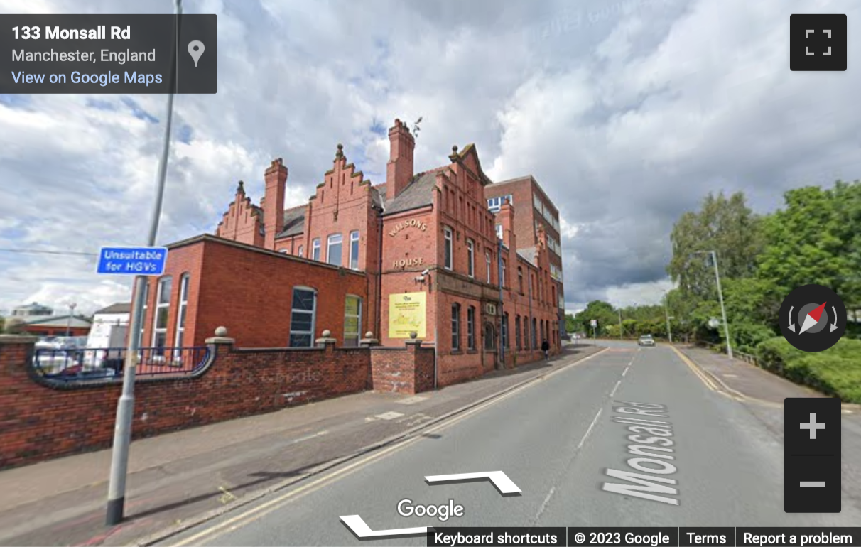 Street View image of Monsall Road, Newton Heath, Manchester