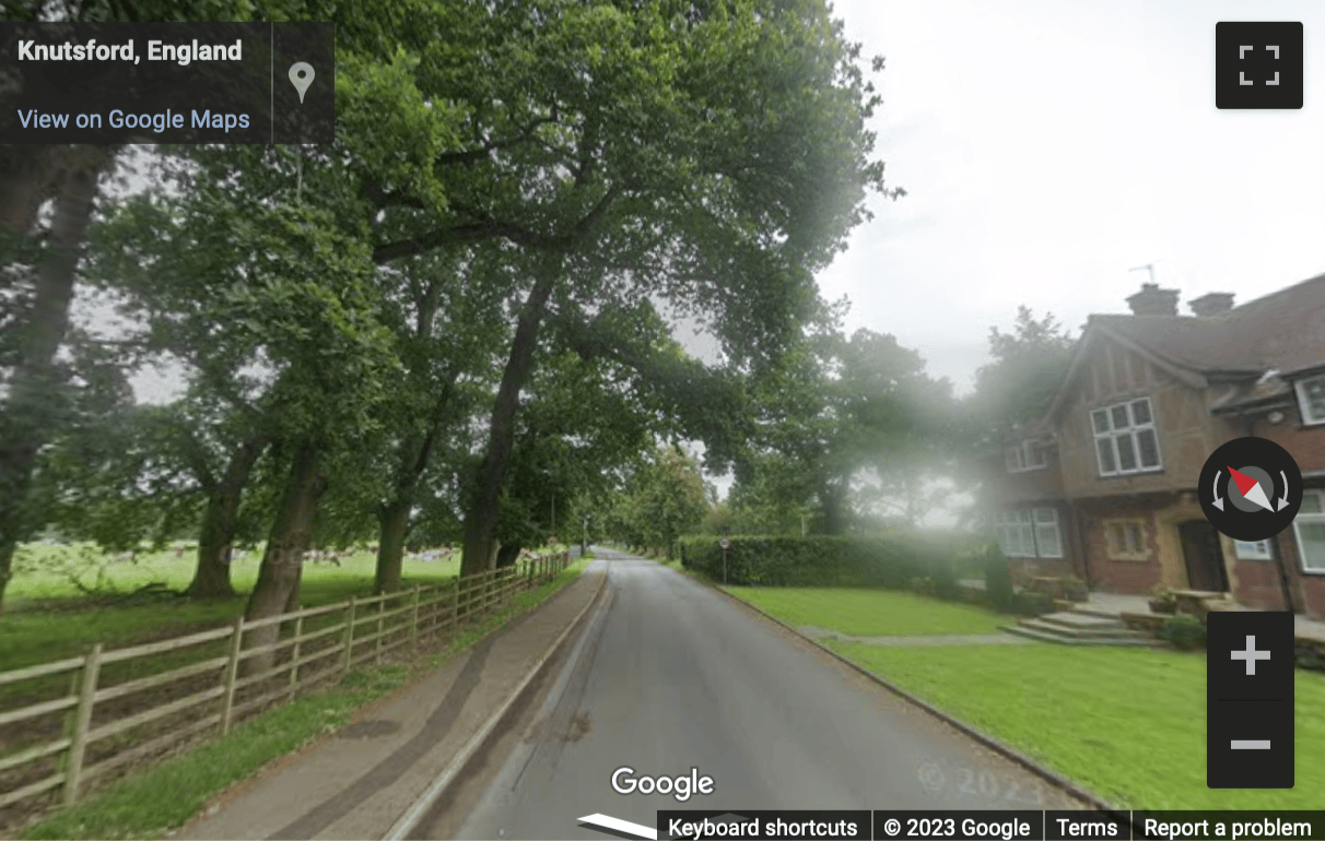 Street View image of 1 Booths Park, Chelford Road, Knutsford, Cheshire