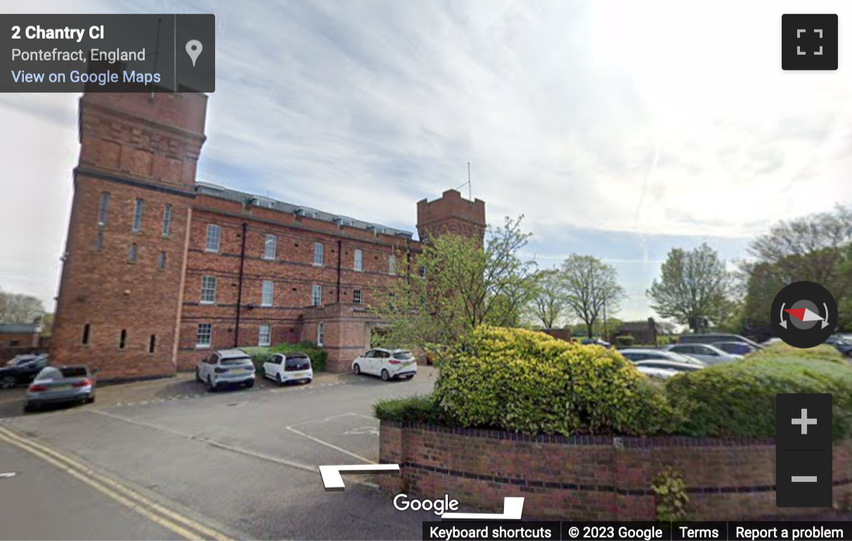 Street View image of The Barracks Business Centre, Wakefield Road, Pontefract, West Yorkshire