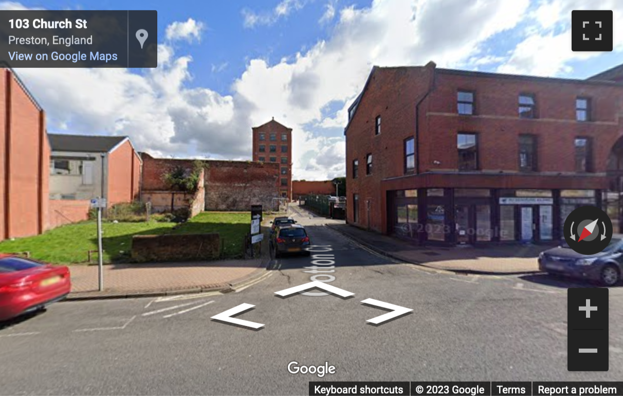 Street View image of Church Street, Preston, Lancashire