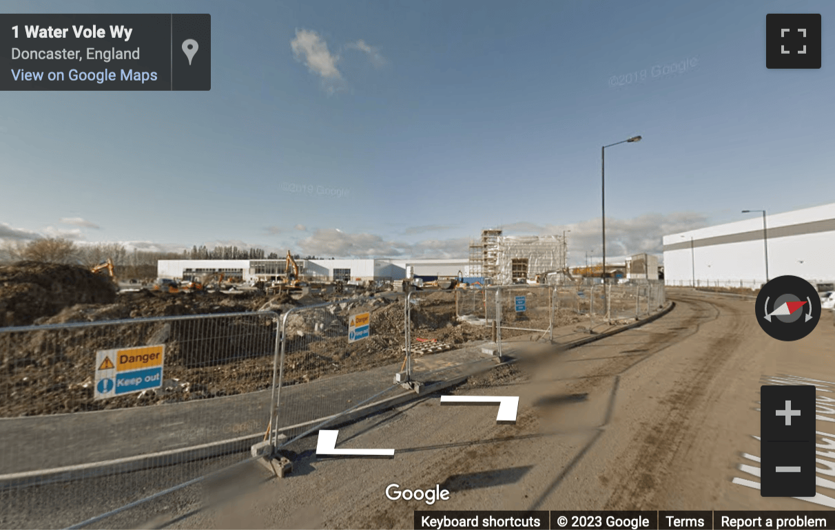 Street View image of First Point Business Park, Watervole Way, Balby, Doncaster, South Yorkshire