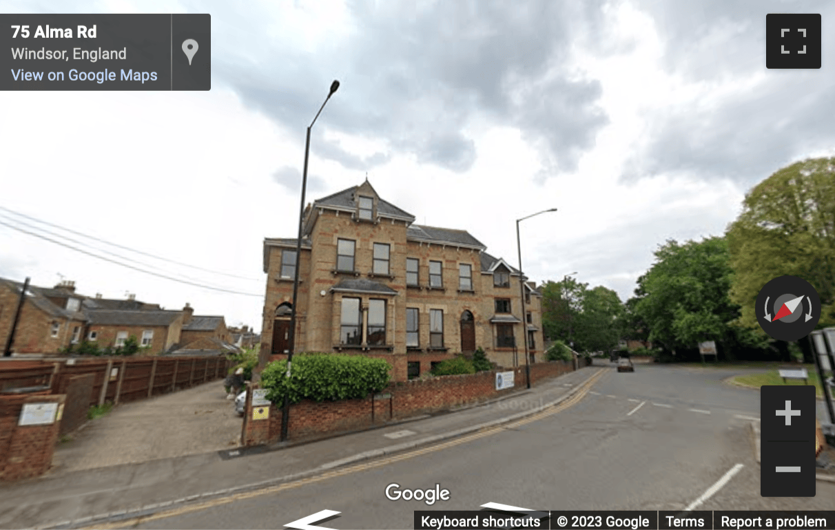 Street View image of 70-72 Alma Road, Windsor, Berkshire - 12 minutes from Heathrow airport