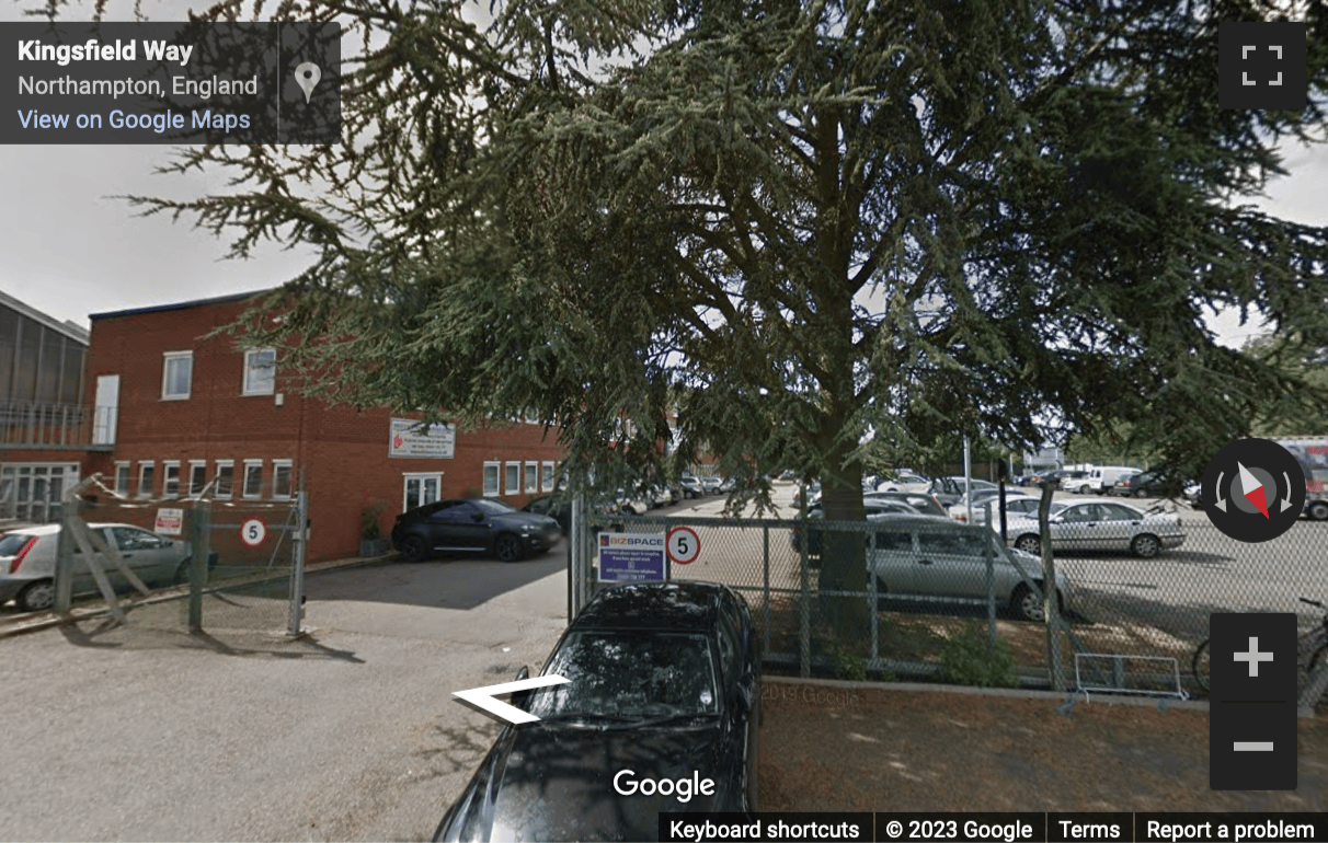 Street View image of Kingsfield Way, Gladstone Industry, Dallington, Northampton