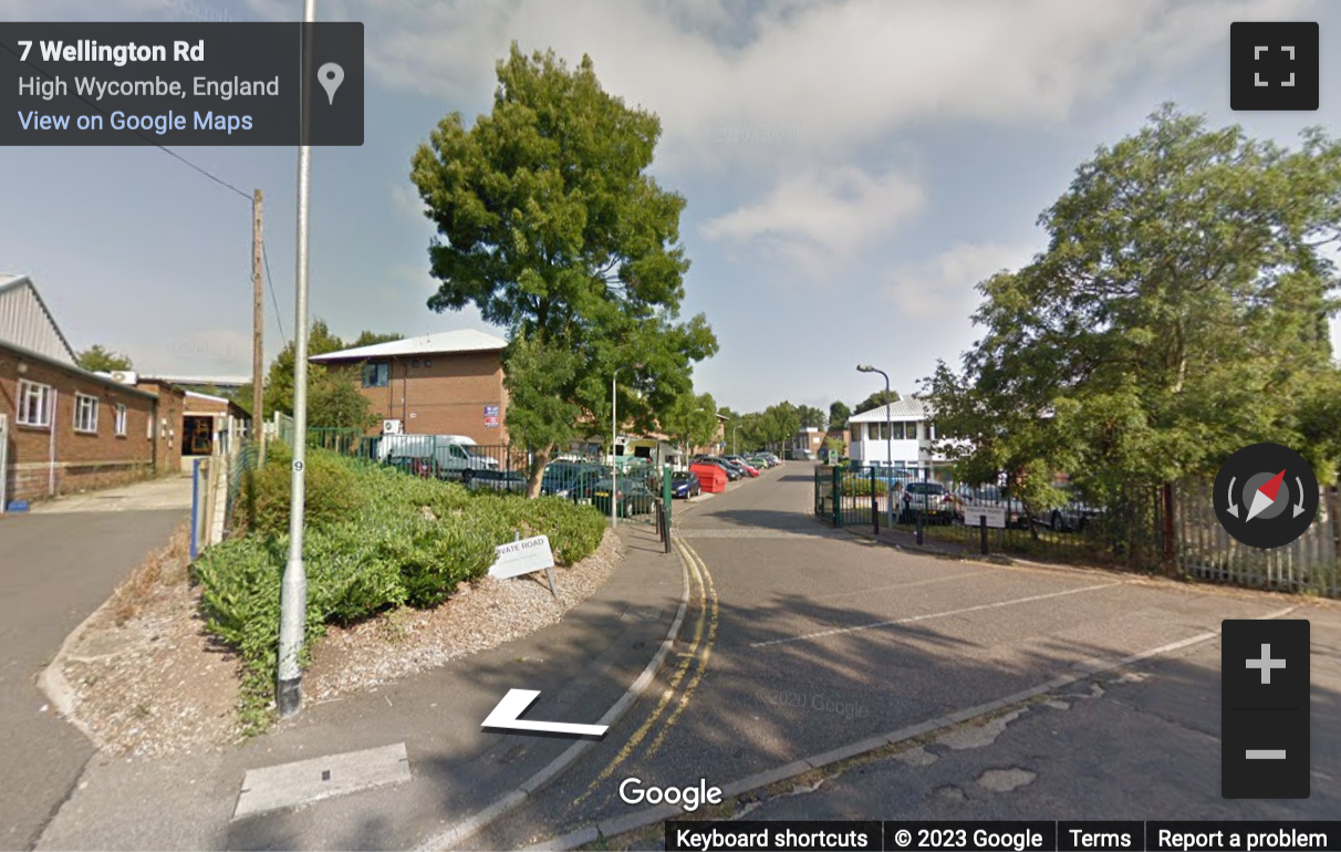 Street View image of Wellington Road, Cressex Business Park, High Wycombe