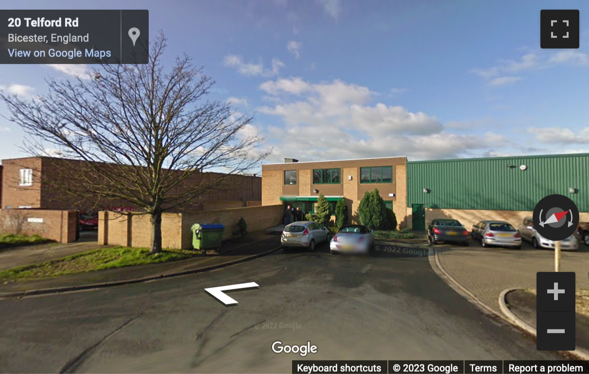 Street View image of Bicester Business Park, B12 Telford Road, Bicester, Oxfordshire