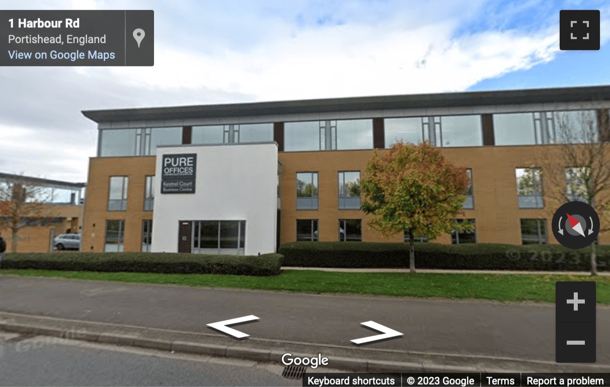 Street View image of Kestrel Court, Harbour Road, Portishead, Bristol
