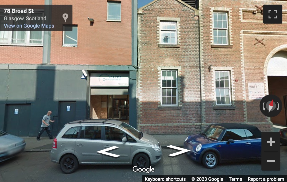 Street View image of Broad Street Business Complex, 47 Broad Street, Glasgow, Scotland