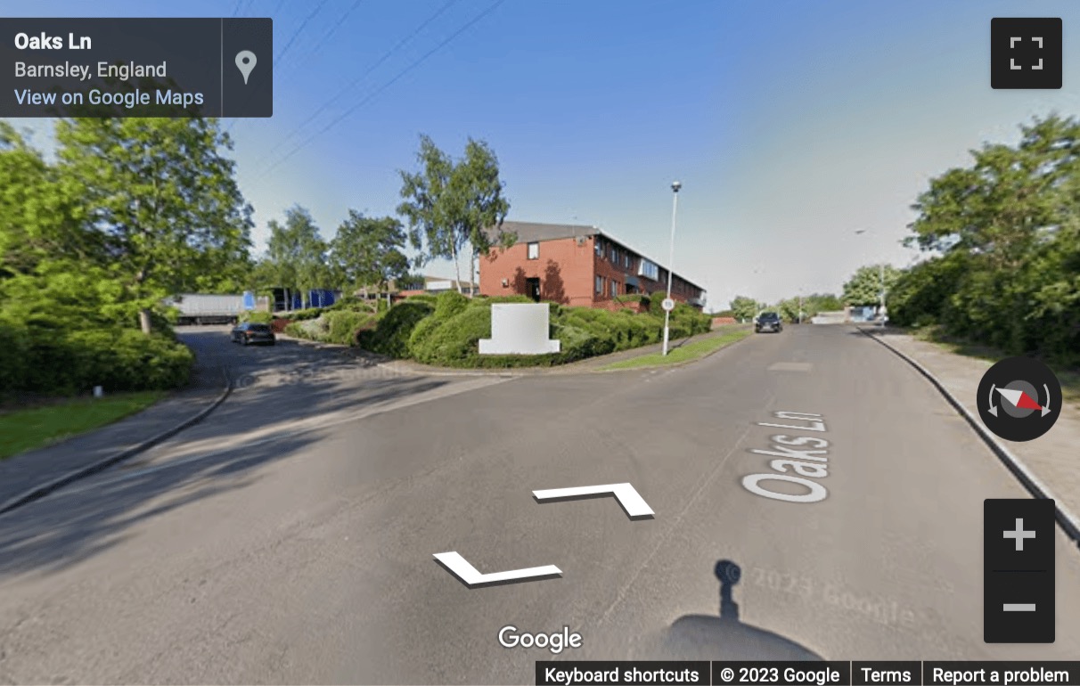 Street View image of Oaks Business Park, Oaks Lane, Barnsley, South Yorkshire