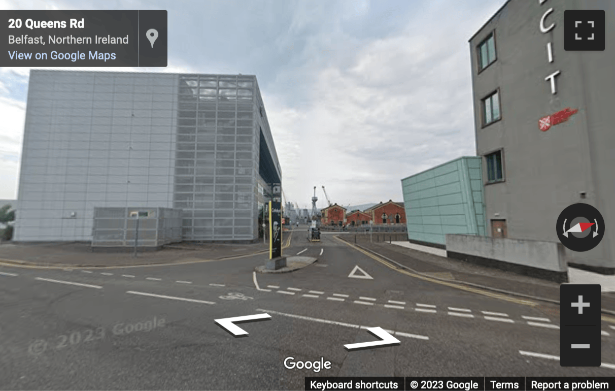 Street View image of Northern Ireland Science Park, The Innovation Centre, Queen’s Island, Belfast
