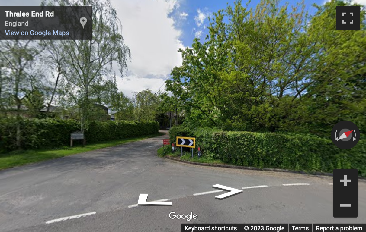 Street View image of Thrales End Farm, Thrales End Lane, Harpenden, Hertfordshire