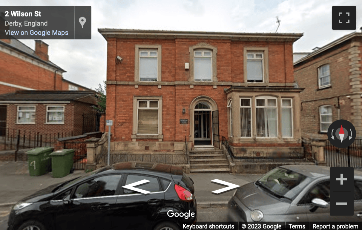 Street View image of Halliday House, 2 Wilson Street, Derby, Derbyshire