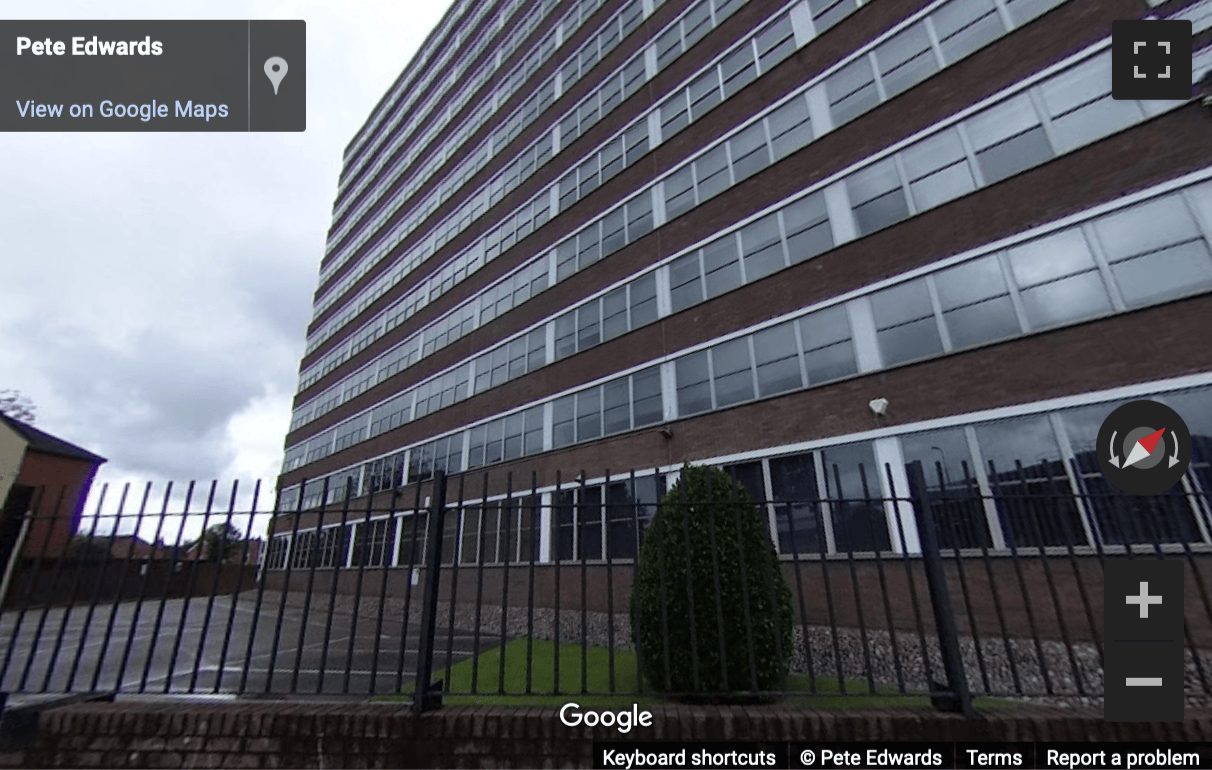 Street View image of Trafford House, Chester Road, Old Trafford, Manchester