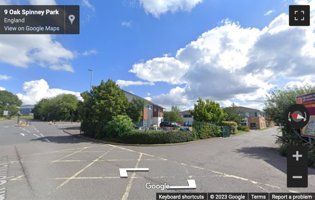 Street View image of 4 Oak Spinney Park, Ratby Lane, Leicester Forest East