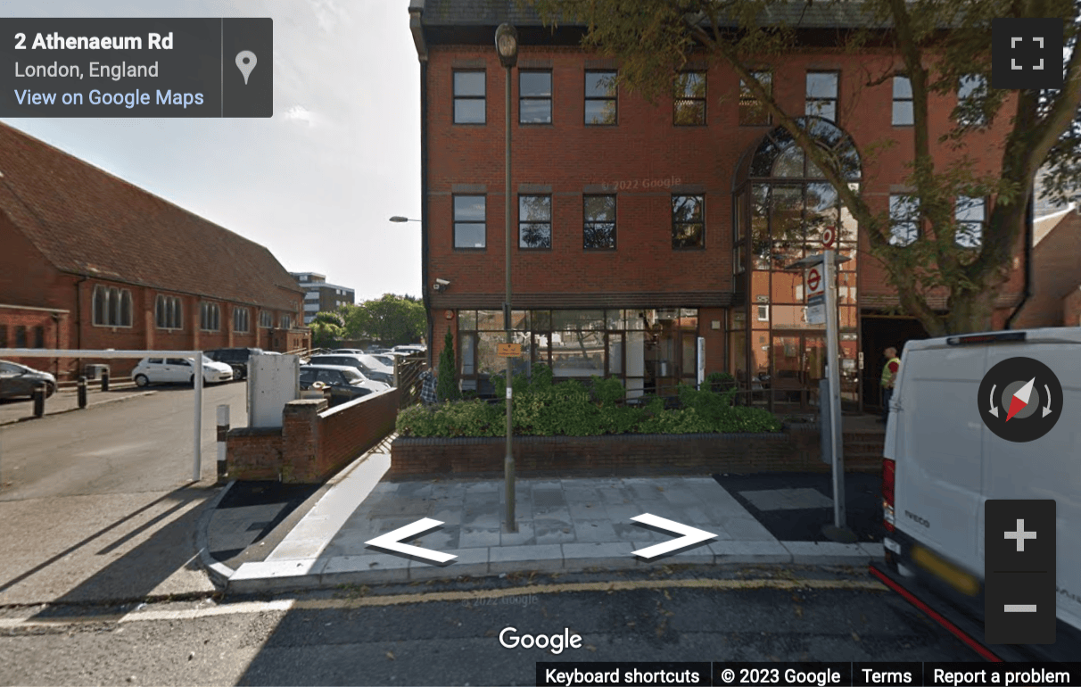 Street View image of Prospect House, 2 Athenaeum Road, Central London, N20, UK