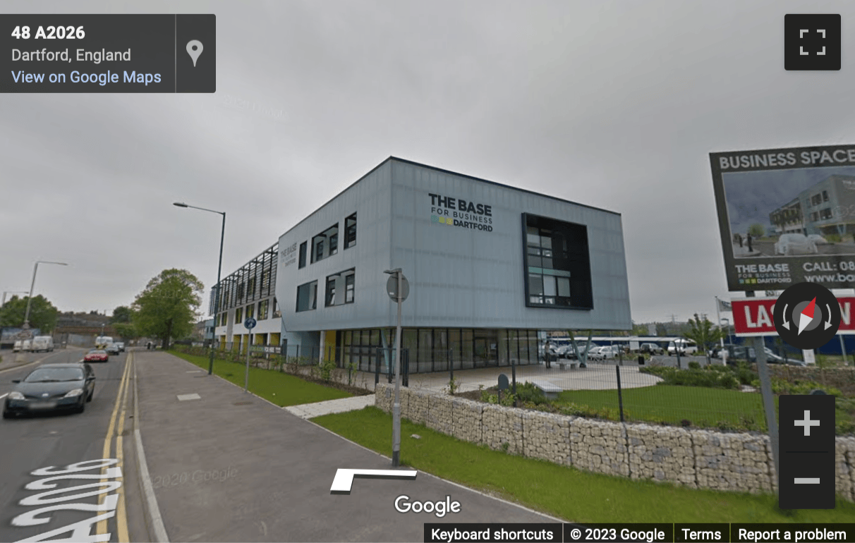 Street View image of The Base, Dartford Business Park, Victoria Road