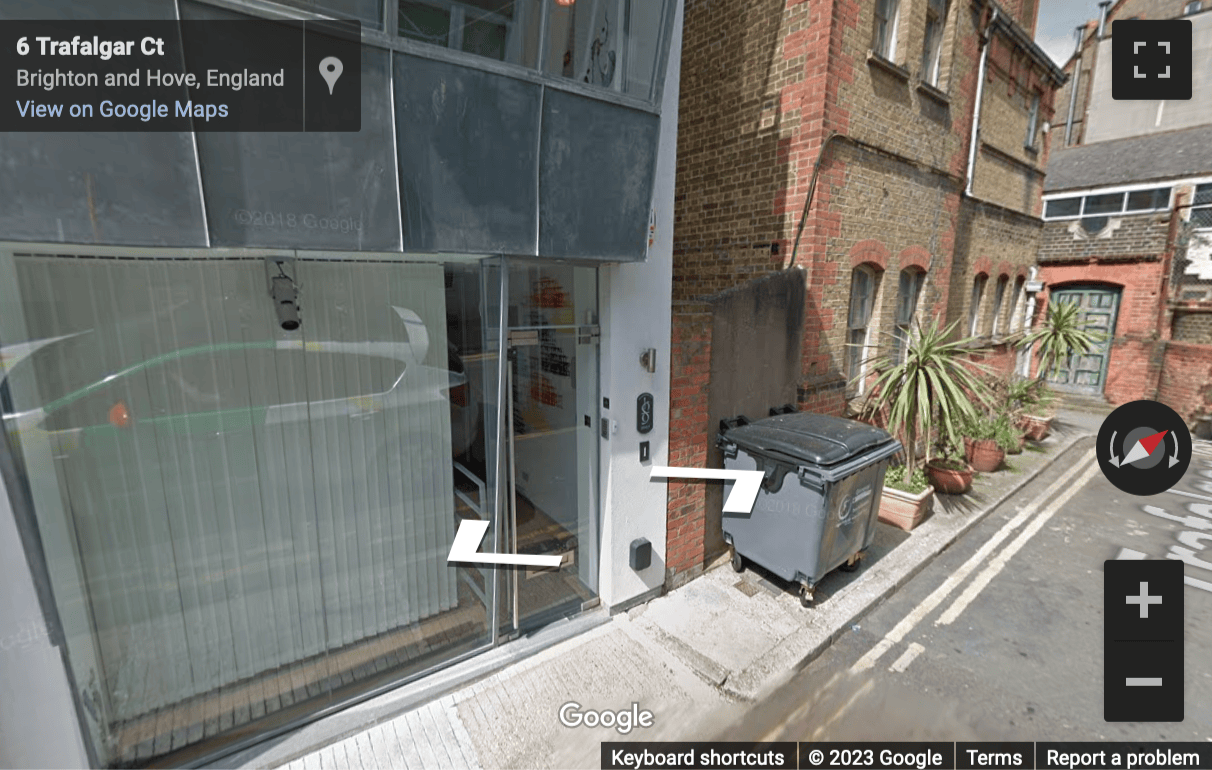 Street View image of 1 Trafalgar Court, Hove, East Sussex