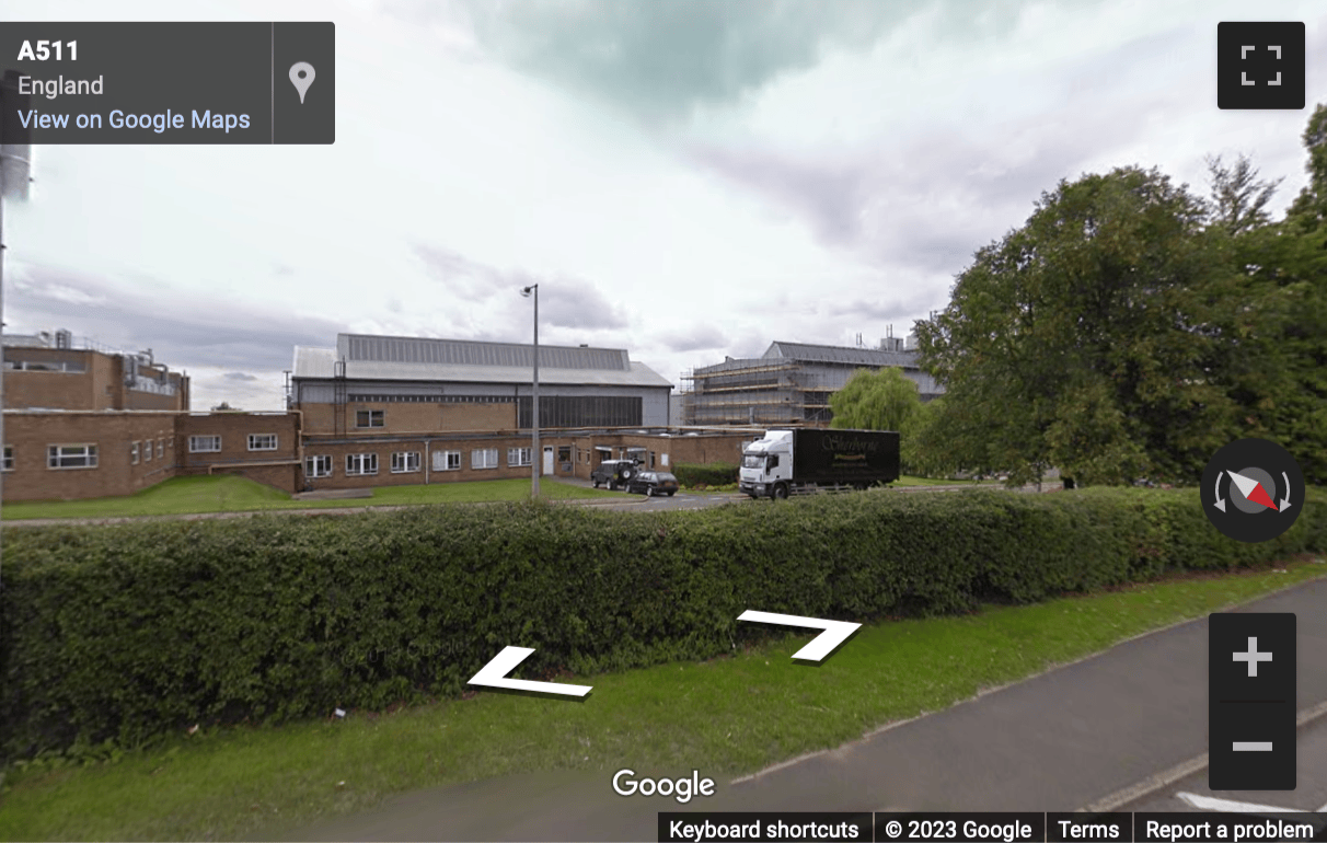 Street View image of Bretby Business Park, Ashby Road, Bretby, Burton Upon Trent, Staffordshire