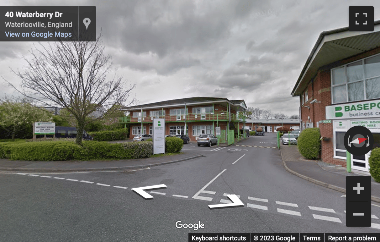 Street View image of Waterberry Drive, Waterlooville, Hampshire