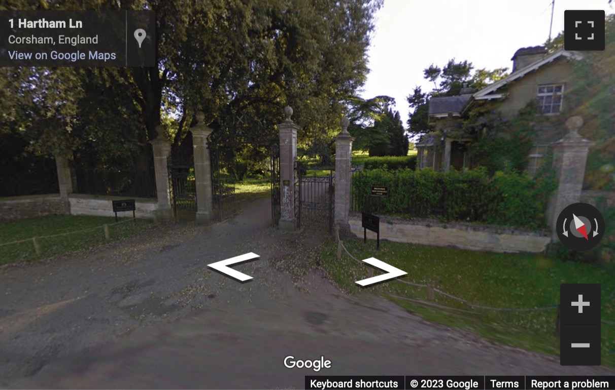 Street View image of Hartham Park, Corsham, Wiltshire