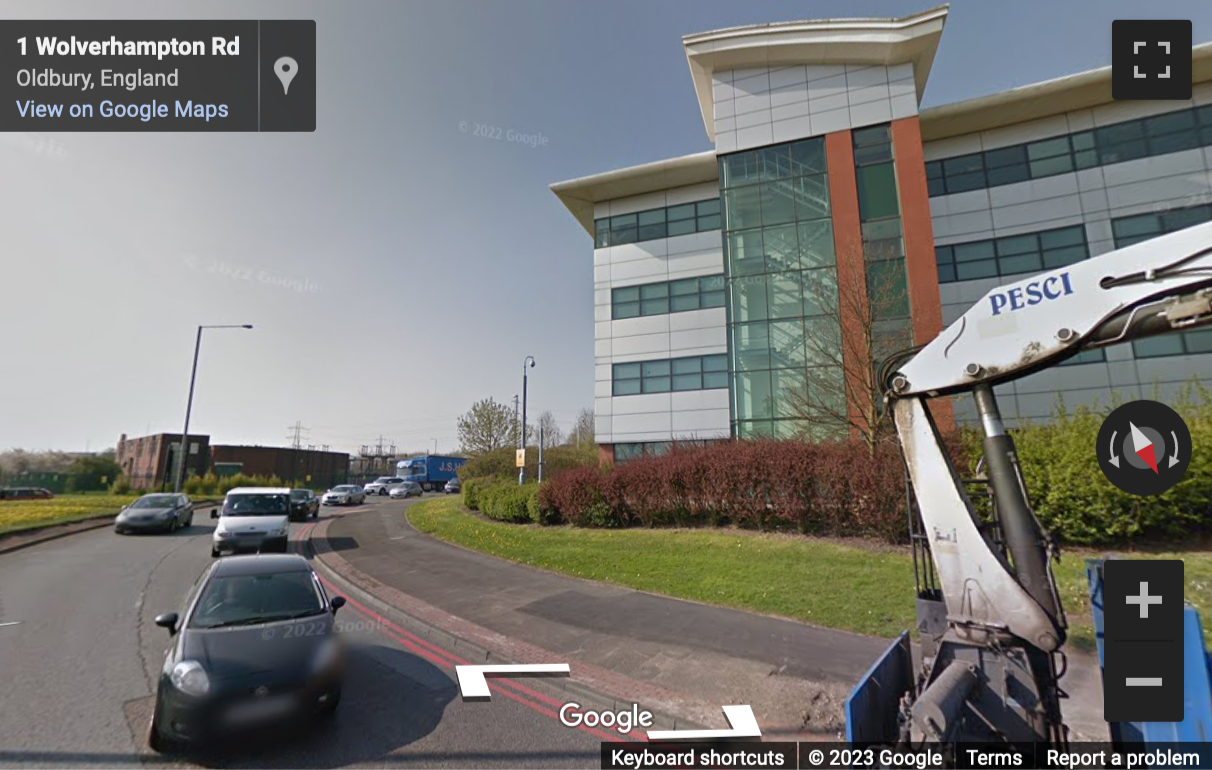 Street View image of Birchley Roundabout, Birchfield Lane, Oldbury, West Midlands