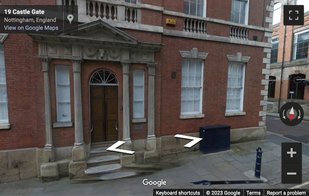 Street View image of Stanford House, 19 Castle Gate, Nottingham