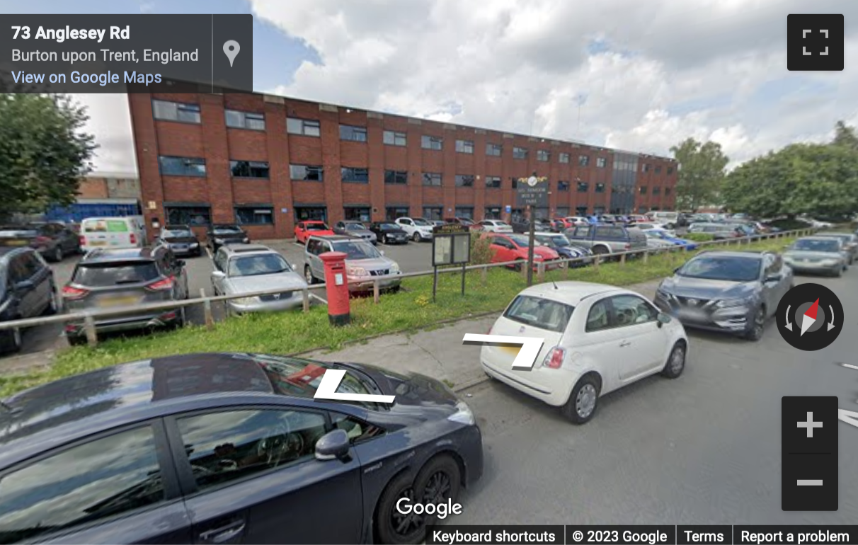 Street View image of Anglesey House, Anglesey Road, Burton Upon Trent, Staffordshire