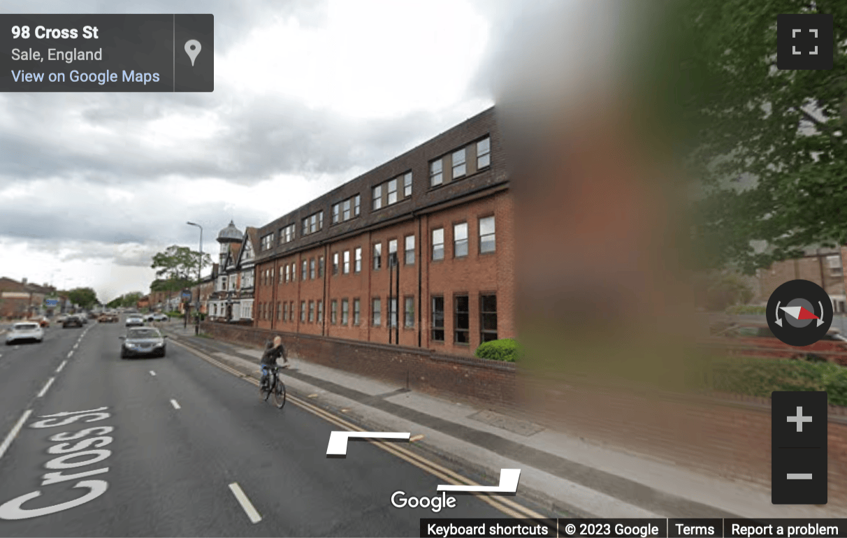 Street View image of Dunham House, Washway Road, Manchester, Greater Manchester