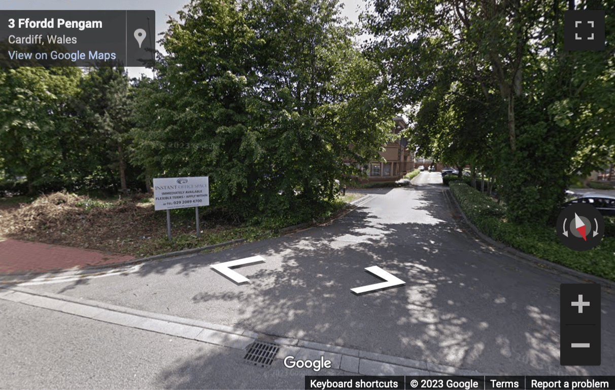 Street View image of 2 Alexandra Gate, Ffordd Pengam, Cardiff, Wales