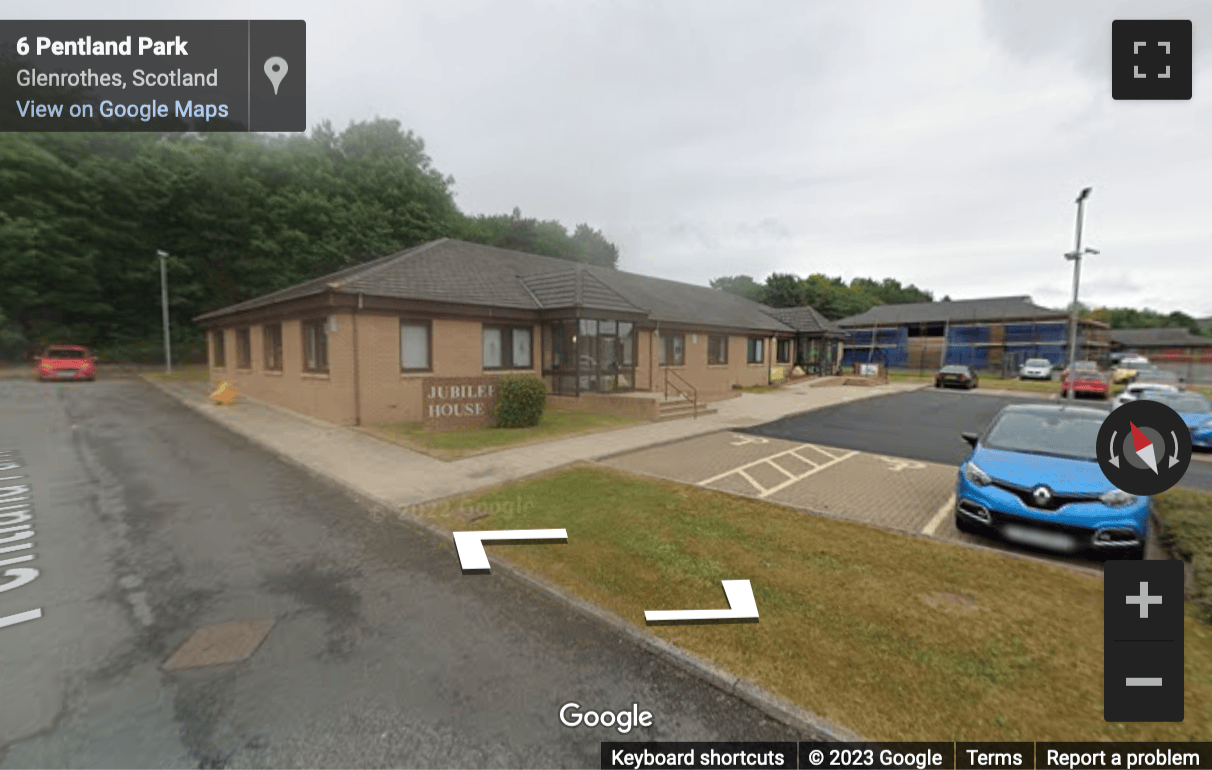 Street View image of Jubilee House, Saltire Centre, Glenrothes, Scotland