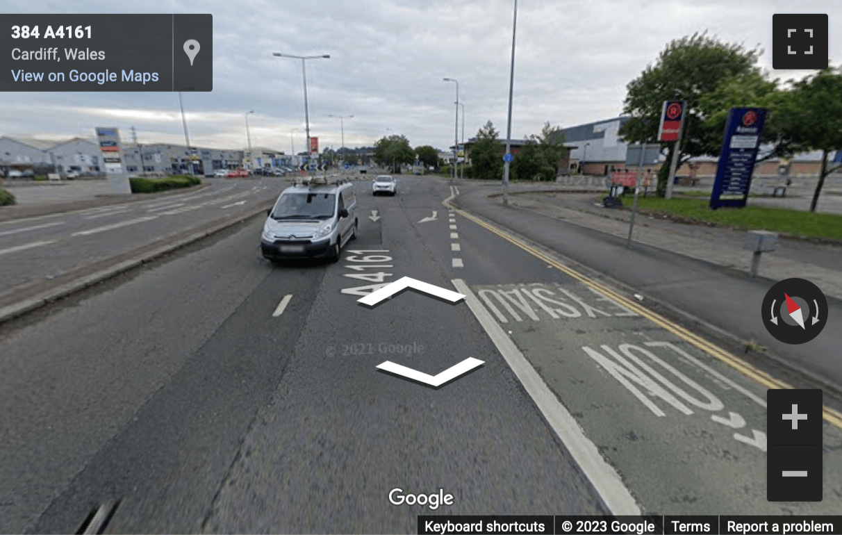 Street View image of 376 Newport Road, Cardiff, Wales