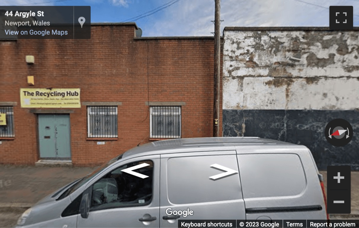 Street View image of 44 Argyle Street, Newport, Wales