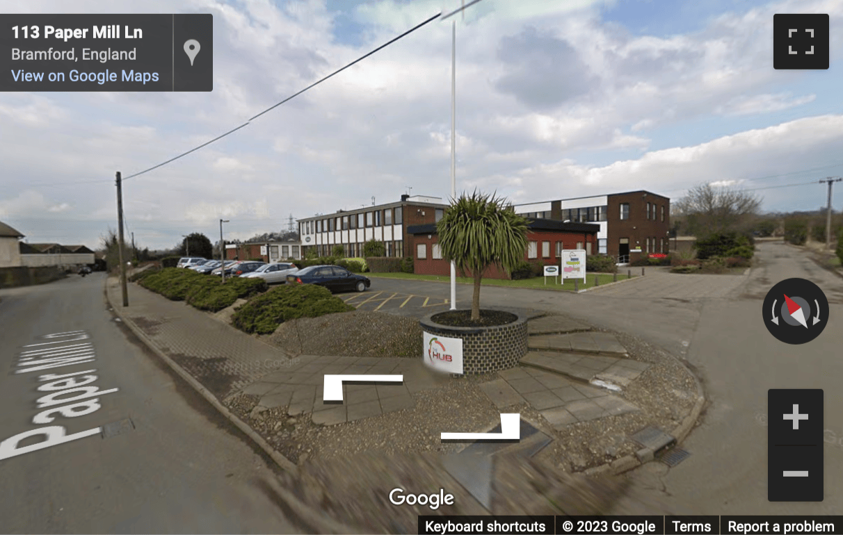 Street View image of Acorn Business Centre, Paper Mill Lane, Bramford, Ipswich, Suffolk